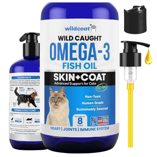 Wild Coat™ l Fish Oil for Cats