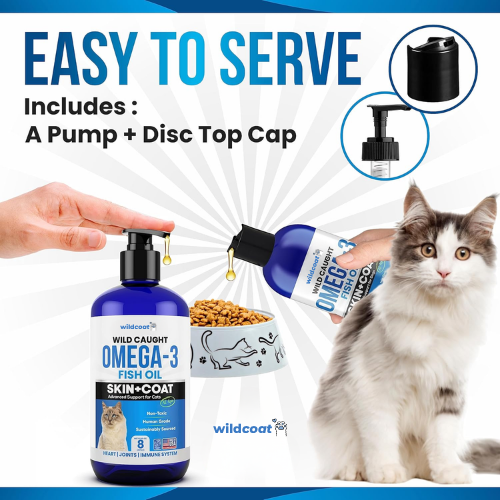 Wild Coat™ l Fish Oil for Cats