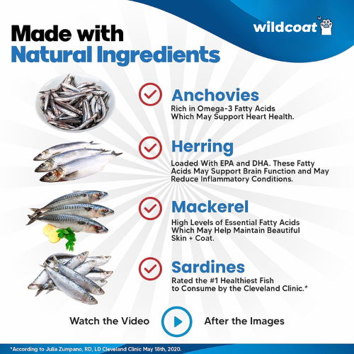 Wild Coat™ l Fish Oil for Cats